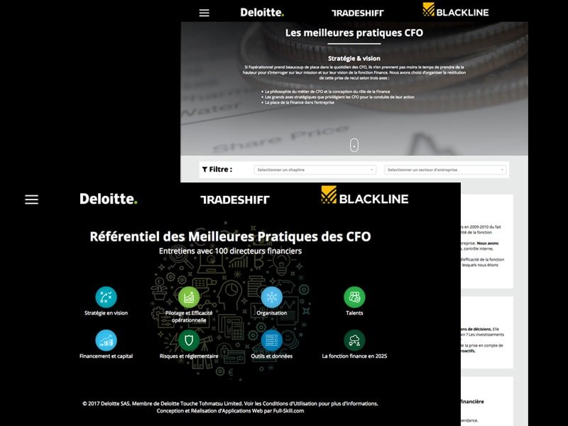 fullskill-deloitte ux et design de la webapp référentiel des meilleures pratiques cfo